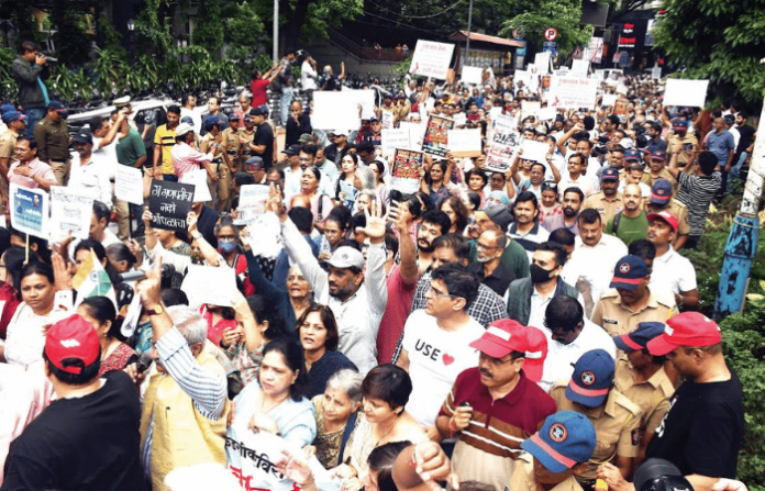 pune protest