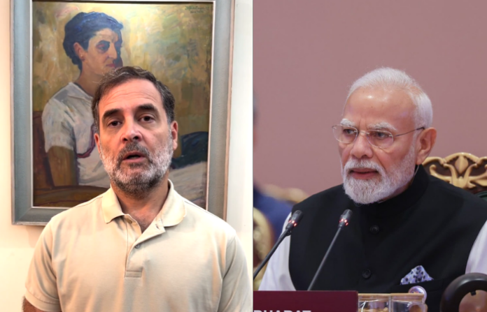 rahul gandhi pm modi on upi