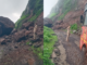 रघुवीर घाटात पुन्हा दरड कोसळली, सातारा जिल्ह्यातील 20 ते 22 गावांचा रत्नागिरीशी संपर्क तुटला