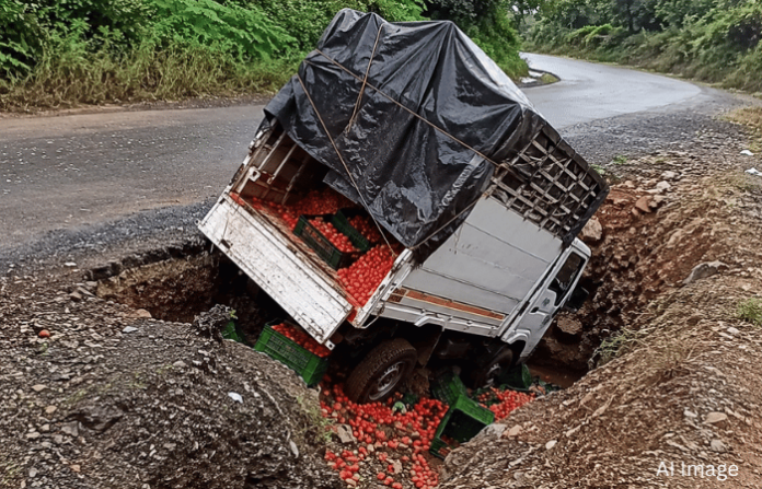 tomato truck