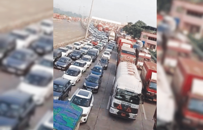 traffic jam