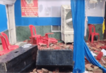 आधी पावसामुळे बाल्कनी कोसळली, मग गणपती मंडपात चेंगराचेंगरी; दोन महिला भाविकांचा मृत्यू, 30 ते 35 जखमी