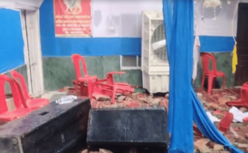 आधी पावसामुळे बाल्कनी कोसळली, मग गणपती मंडपात चेंगराचेंगरी; दोन महिला भाविकांचा मृत्यू, 30 ते 35 जखमी
