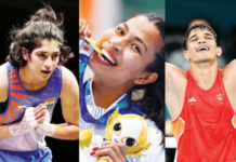 Asian games 2026 – रिंगमध्ये हिंदुस्थानी वादळ; लव्हलिना, परवीनापाठोपाठ अंकुशचाही गोल्डन पंच, 76 पदकांसह पाचव्या स्थानावरहिंदुस्थानची झेप