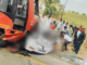 Beed Accident News – तुळजापूर दर्शनासाठी निघालेल्या भाविकांवर काळाचा घाला; कार-बसच्या धडकेत 5 जणांचा मृत्यू