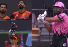 चेंडू थेट सीमारेषेबाहेर! कॅनडाच्या लीगमध्ये गोलंदाजाचा अजब पराक्रम, पोलार्डही पाहत राहिला; पाहा Video