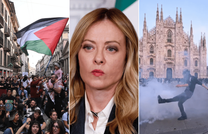 Italy Protest