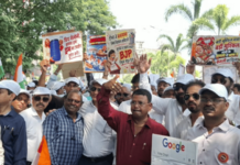 Photo – उद्धव ठाकरे व राज ठाकरे यांच्या नेतृत्वातील ‘गर्जना’ मोर्चाला उसळला जनसागर