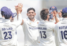 Ranji Trophy 2026/27 – पहिल्याच दिवशी मुंबईची सामन्यावर पकड; हिमाचलला 140 धावांत गुंडाळले; दिवसअखेर मुंबई 2 बाद 107
