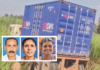 कंटेनरची तीन दुचाकींना धडक; चार ठार, तेरवाड येथे अपघात, तिघे गंभीर जखमी