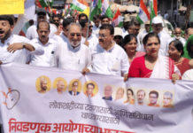 ज्ञानेश कुमार चोर है! चिपळूणात मतचोरी विरोधात महाविकास आघाडीचा दणदणीत मोर्चा