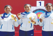 तिरंदाजीत महिलांना ऐतिहासिक सुवर्ण; बलाढ्य दक्षिण कोरियाला 5-3 ने नमवून फायनल जिंकली