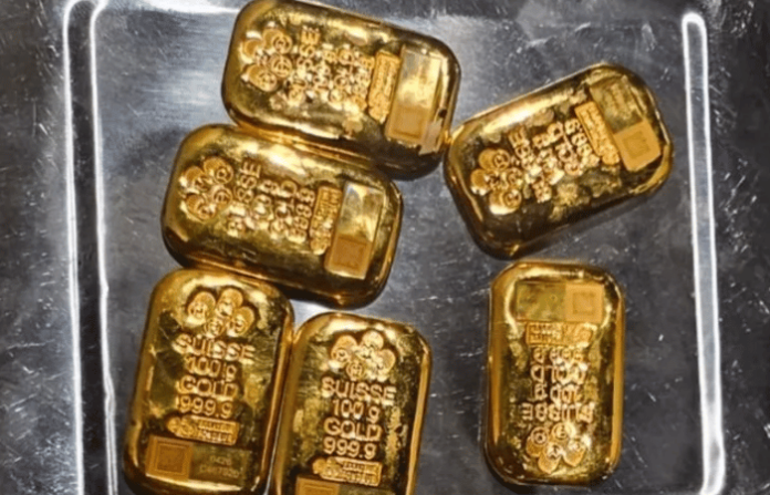 gold siezed