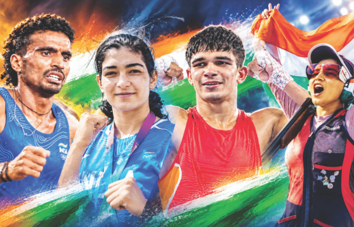 interstate-illegal-arms-smuggling-gang-busted-five-pistols-and-twelve-live-cartridges-seized-four-arrested-including-nanded-youth (4) haryana-sports-culture-asia-games-medal-factory-mangesh-varwadekar-editorial-analysis