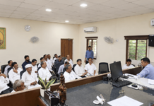 आधी मोबदला द्या; मगच मोजणी करा ! खर्डीतील शेतकऱ्यांनी एमआयडीसी अधिकाऱ्यांना धारेवर धरले