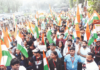ज्ञानेश कुमार गो बॅक, पुण्यात ‘सीजेपी’चे लहरा दो तिरंगा आंदोलन