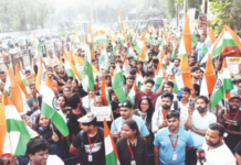 ज्ञानेश कुमार गो बॅक, पुण्यात ‘सीजेपी’चे लहरा दो तिरंगा आंदोलन