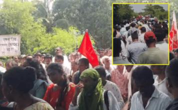 वाढवणवासियांचा सविनय कायदेभंग, गांधी जयंतीदिनी वाढवण येथे सत्याग्रहाची पुनरावृत्ती; ग्रामस्थांनी उचलले बंदरासाठी टाकलेले दगड
