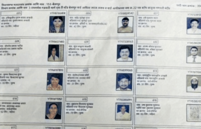 voter list